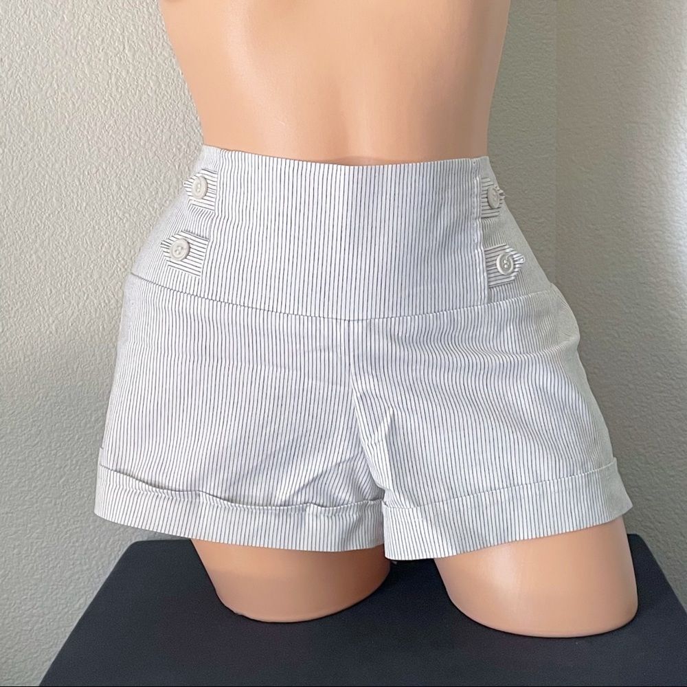 🌈⭐️ Mix & Match 5/$25 ⭐️🌈 High Waist Pinstripe Shorts